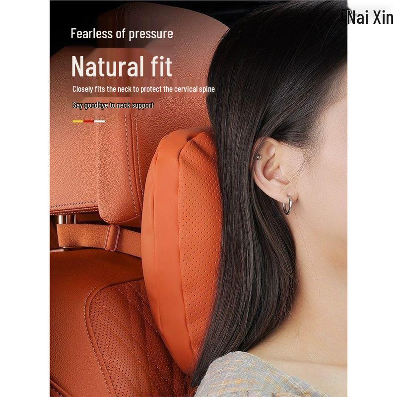 Pravá kůže opěrka hlavy, bederní opěrka a polštářek na krk pro interiéry Bentley Continental, Bentayga, Flying Spur a Mulsanne.