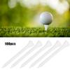 100 pezzi da 70 mm in legno per tee da golf, porta palline da allenamento per principianti