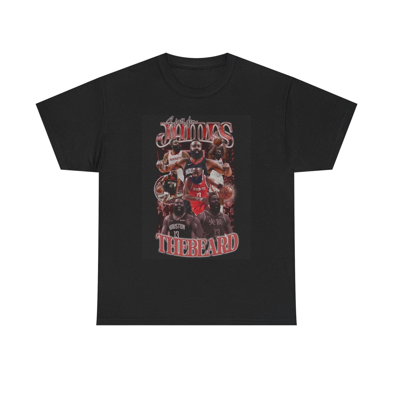 Men s and Women s T-shirts James Harden Graphic XXXL
