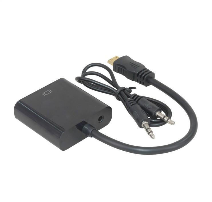 HDMI To VGA HD Converter for Set-Top Box To Projector Display Connection