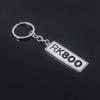 Keychain Pendant Zinc Alloy Durable Letter Dog Plate Charm Keyring Doors Backpacks Handbags Pendant Key Accessory