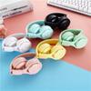Y08 Kabelloser Bluetooth-Kopfhörer Macaron-Kopfhörer Stereo-Kopfhörer Gaming-Headset mit Mikrofon Gamer Girl Geschenk für Handy Tablet