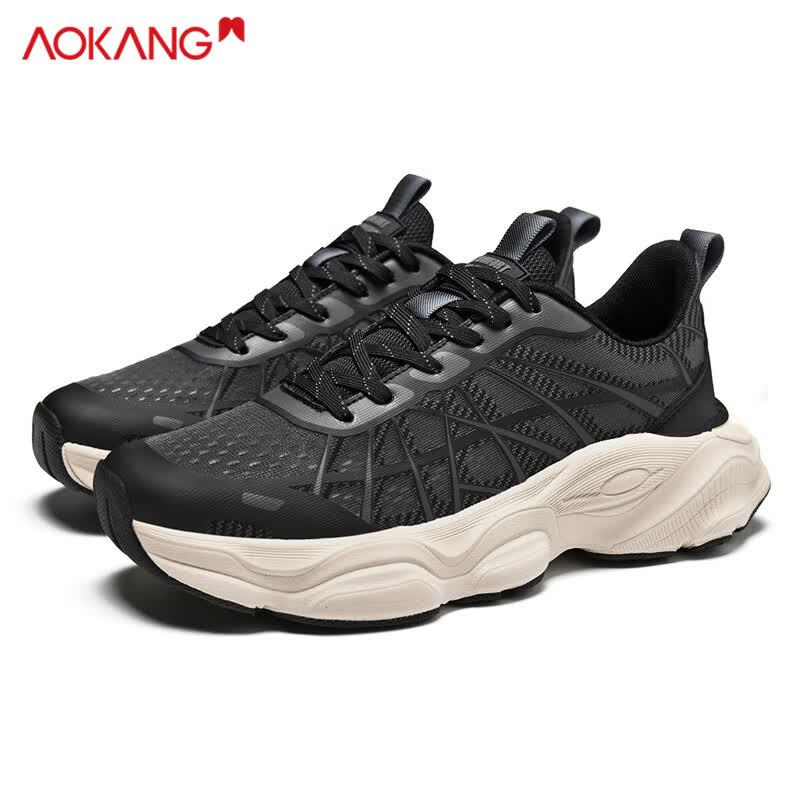Мужские сетчатые спортивные повседневные кроссовки в стиле Dad Shoes EU 40 чёрный