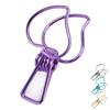 20Pcs Clips Multifunctional Strong Hollow Spring Clip for Clothes Drying Sealing Small Clip