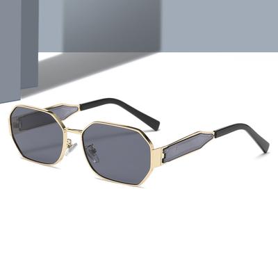 Neue Polygon Sonnenbrille Damen Herren Marke Designer Klassisch Rechteckig Sonnenbrillen Damen Mode Sommerurlaub Schwarze Tönungen
