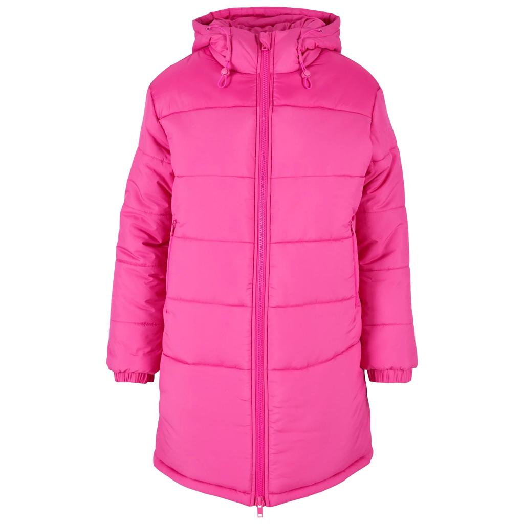 Urban Classics Női/Lány Vegyes Kapucnis Pufi Kabát