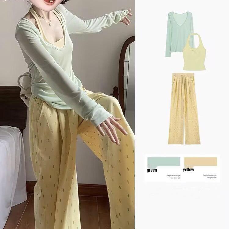 2026 Spring Korean Academy Style Women s Two-Piece Set: Trendy & Youthful Look XL