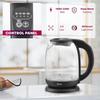 Zilan Bouilloire En Verre À Écran Numérique Et LED,1.7lt,5 Réglages De température,2200W