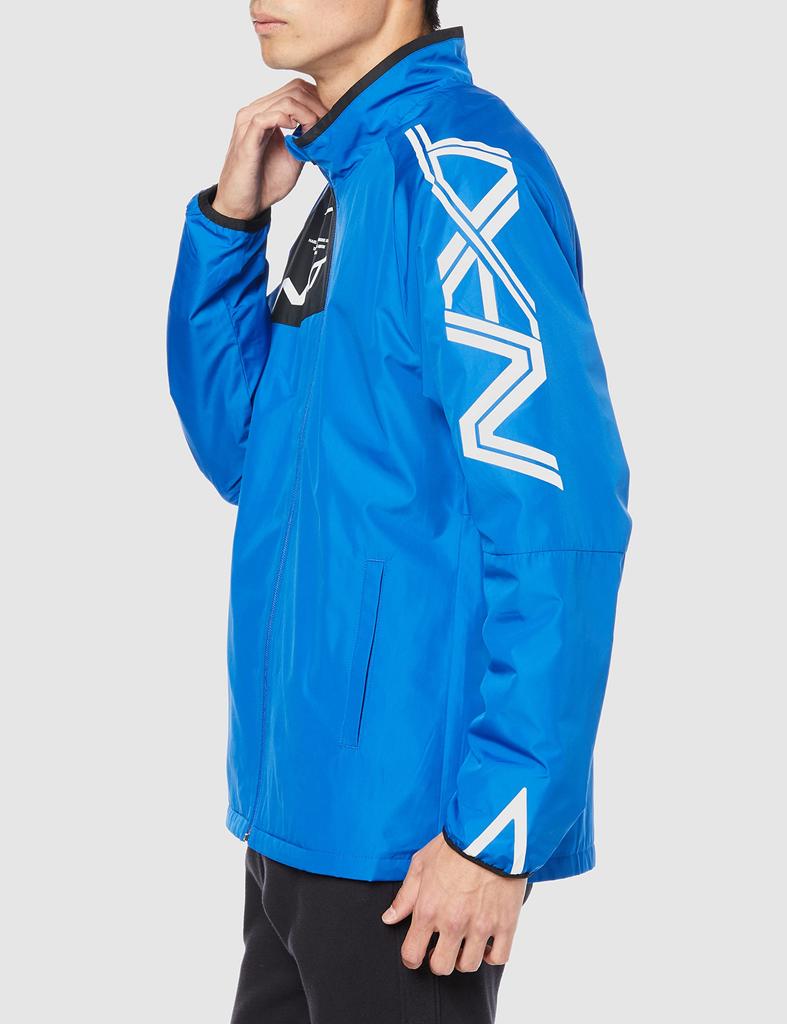 Mizuno Breath Thermo Warmer and Peace Blue x Size S N-XT Jacket, Moisture-Wicking, Windproof, Water-Repellent, Black, (32JE2740)