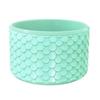 Ice Cup Base Protector Silicone Boot, Fish Scale Pattern Decor, Soft Elastic Water Bottle Tumbler Accessories for Travel Protective Sleeve, Anti-Slip