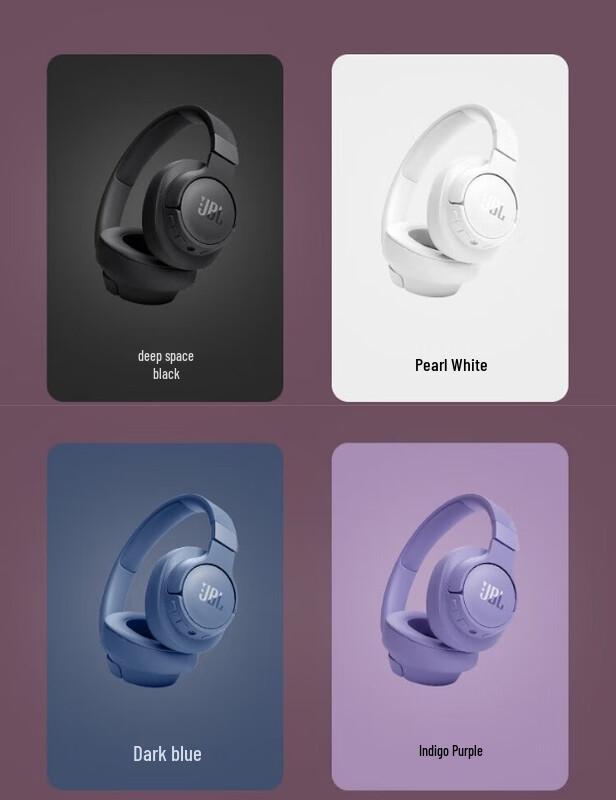 JBL TUNE 720BT Wireless Bluetooth Over-Ear Headphones