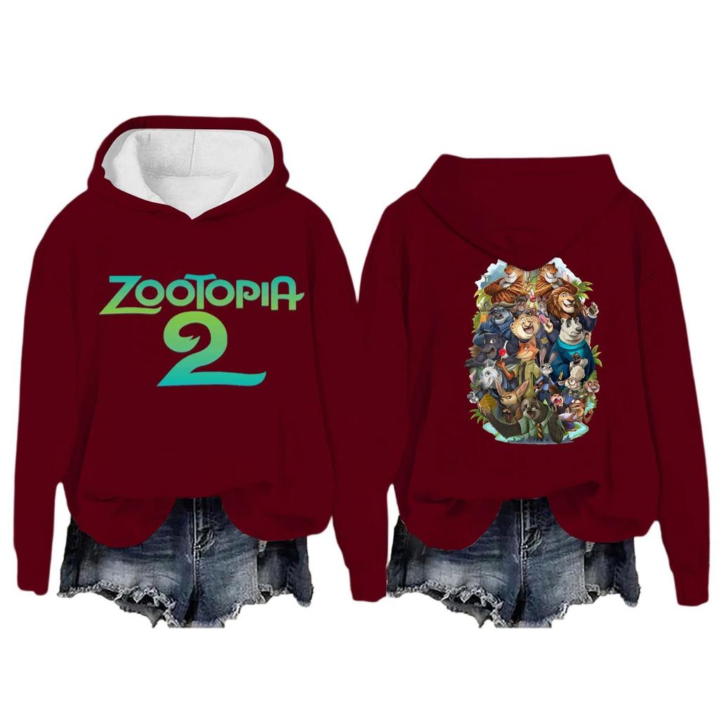 Women's Casual Long-Sleeved Pullover Hoodie With Print
