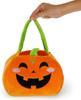 Legami - Bolsa Para Truco O Trato Halloween, Pumpkin, Para Caramelos, De Tela Suave Plegable, Con Asa, 20 X 35 X 3 Cm