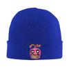 Springtrap Lets EAT Knit Hat  Vintage Caps Men Women Hippie Beanie Hats Winter Design Elastic Bonnet Hats