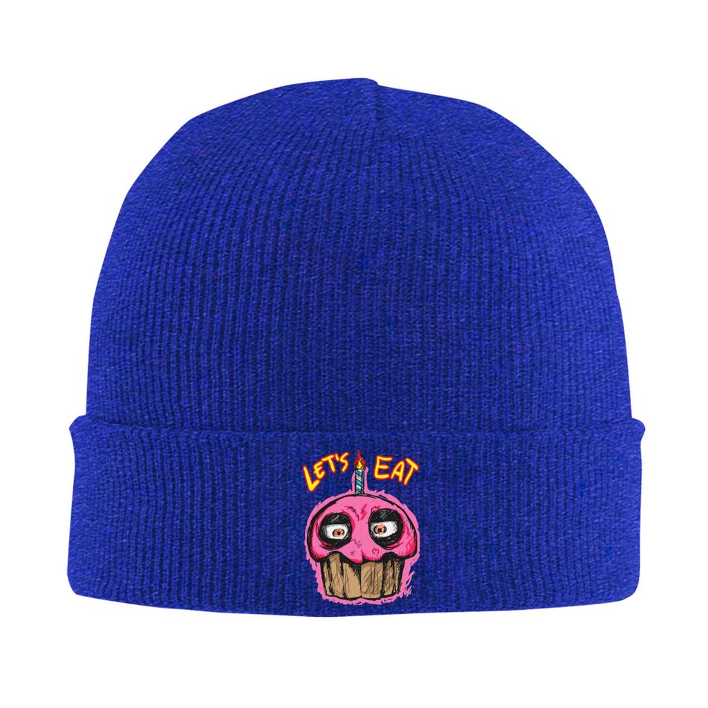 Springtrap Lets EAT Knit Hat Vintage Caps Men Women Hippie Beanie Hats Winter Design Elastic Bonnet Hats