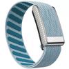 Sparkly Diamond Metal Frame Nylon Elastic Band for Whoop 5.0 Comfortable Replacement Strap for Whoop 5.0 Smart Fitness Tracker