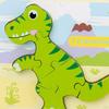 Wooden Interesting Puzzle Dinosaur