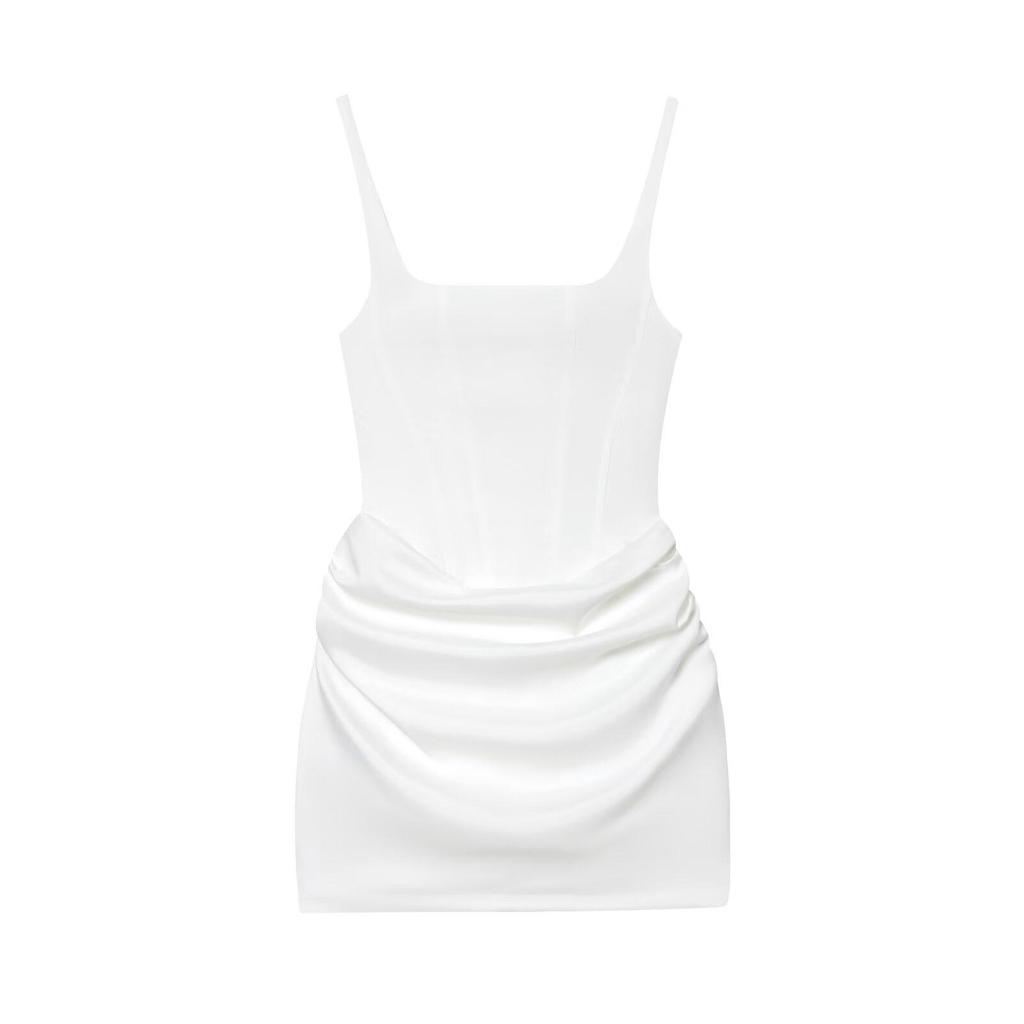 NSSF Self-Made Women's Sleeveless Strappy Bodycon Mini Dress