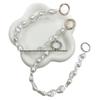 Baroque High-Gloss Pearl Phone and Bag Chain Accessory