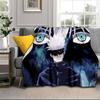 Jujutsu Curse Battle Blanket Flannel Blanket for Bed, Sofa, Camping, Hiking, Picnic Essentials, Gift for Family Fan Gifts