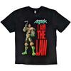 Anthrax 'I Am The Law' Zwart T-shirt - NIEUW