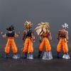 4pcs/set Son Goku Figure Super Saiyan Goku Action Figures Pvc Statue Collection Model Toys Gifts