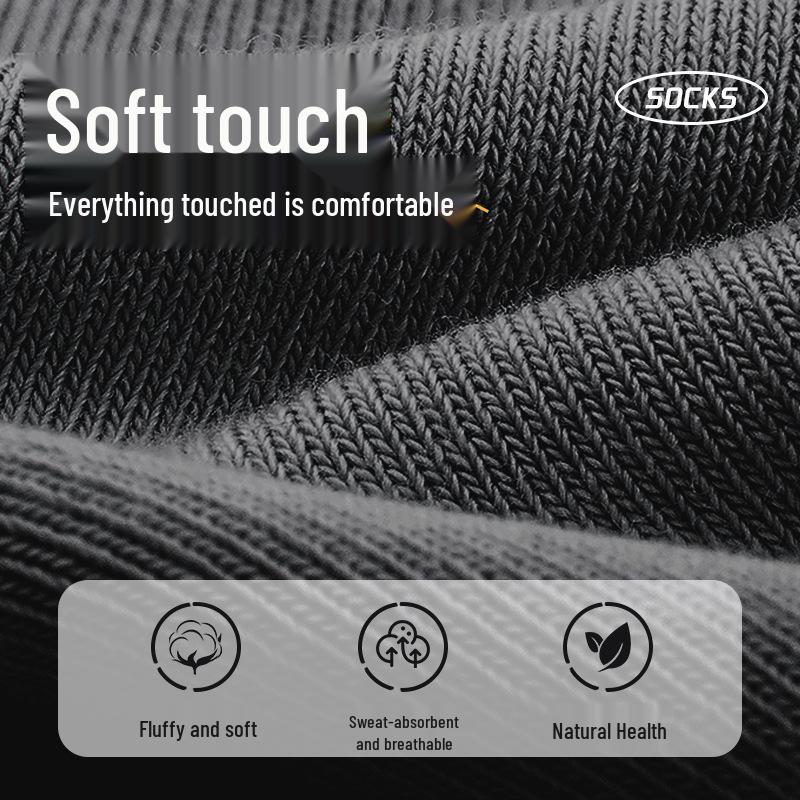 Unisex Disposable Anti-Odor Travel Socks, No-Wash, Mid-Calf Length for Autumn and Winter