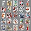 51 Ancient Greek Mythological Figures Graffiti Stickers Personalized Retro Figures Decorative Mobile Phone Notebook Stickers