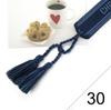 Custom Bohemian Embroidered Bracelet with Tassel and Woven Rope - Handmade Jewelry for Couples and Women
