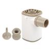 Portable Air Pump 2 Nozzles 2 Modes 3600mAh Battery USB Charging Multifunction Air Mattress Pump with LED Light