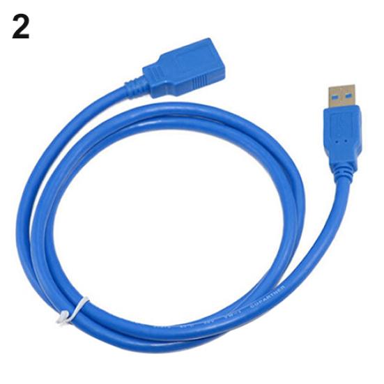 USB 3 A To Female Socket Male Plug Super Fast Extension Cable Cord