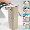 Wall Mount Automatic Liquid Soap Dispenser USB Rechargeable Touchless Foam Hand Soap Dispenser for Bathroom Kitchen Dish Soap