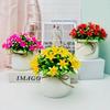 31 Small Orchids Potted Plants Artificial Flower Potted Plants Artificial Plants and Green Plants for Decoration