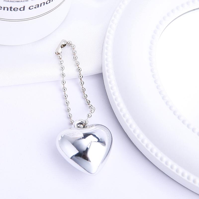 

Уникальный изысканный брелок в форме сердца для женщин и девочек, милые аксессуары для украшения телефона, чехол для наушников, подвеска, подарки