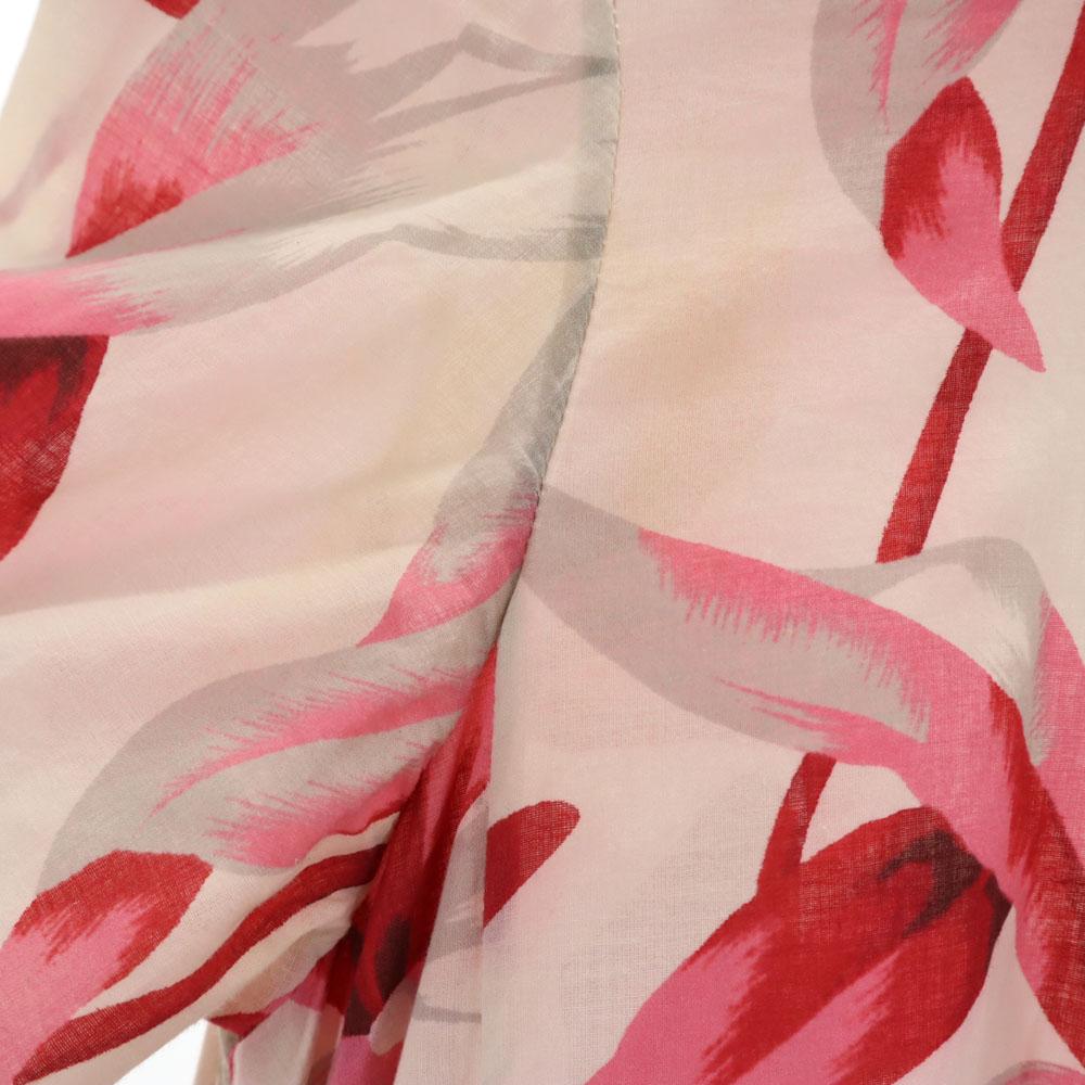 Marni Short Sleeve Long Dress 40 Pink Women Used