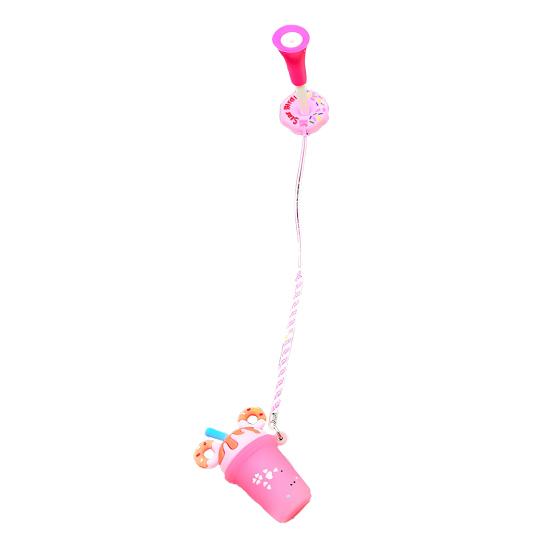 Golf Tee Cartoon Shape Lightweight Portable Colorful Anti-Lost Golf Tee Hanger with Strap Golf Accessory Gift