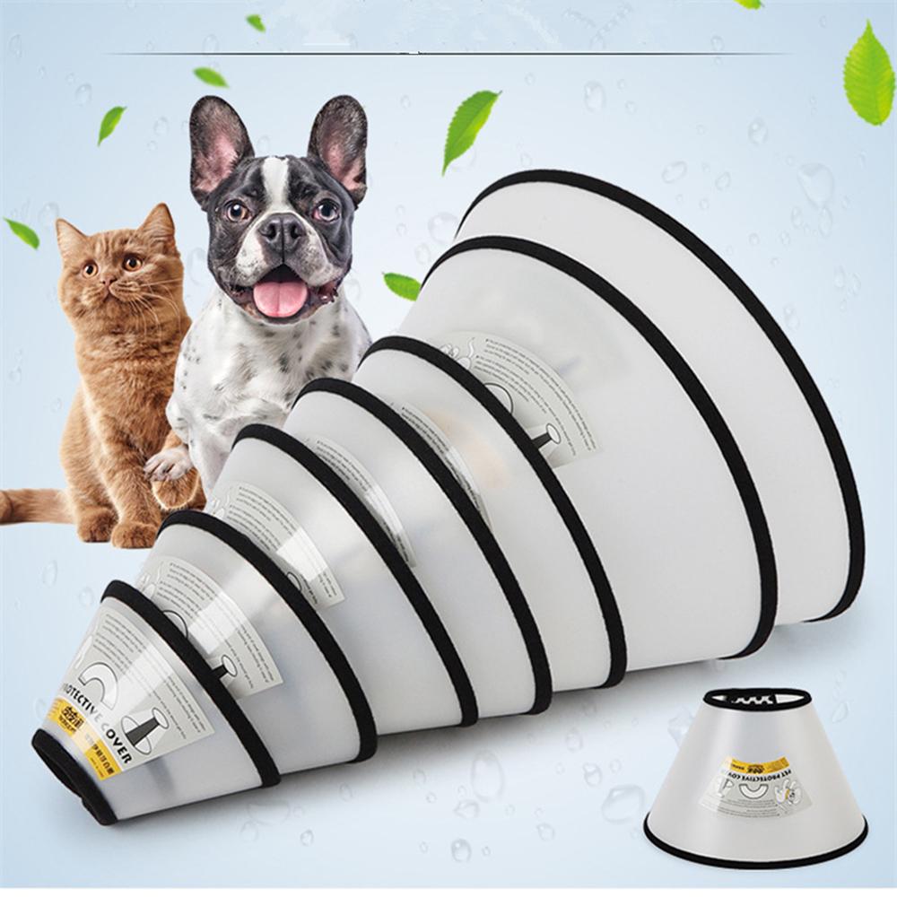 High Quality Adjustable Protective Collar Dog Neck Recovery Circle Puppy Pet Cone Collar
