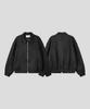 Black Moment Signature Suede Oversized Jacket 2Way [Black]