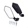 Motorcycle Mirrors Handlebar with Screws Component Attachment Multi Angle Rotatable for