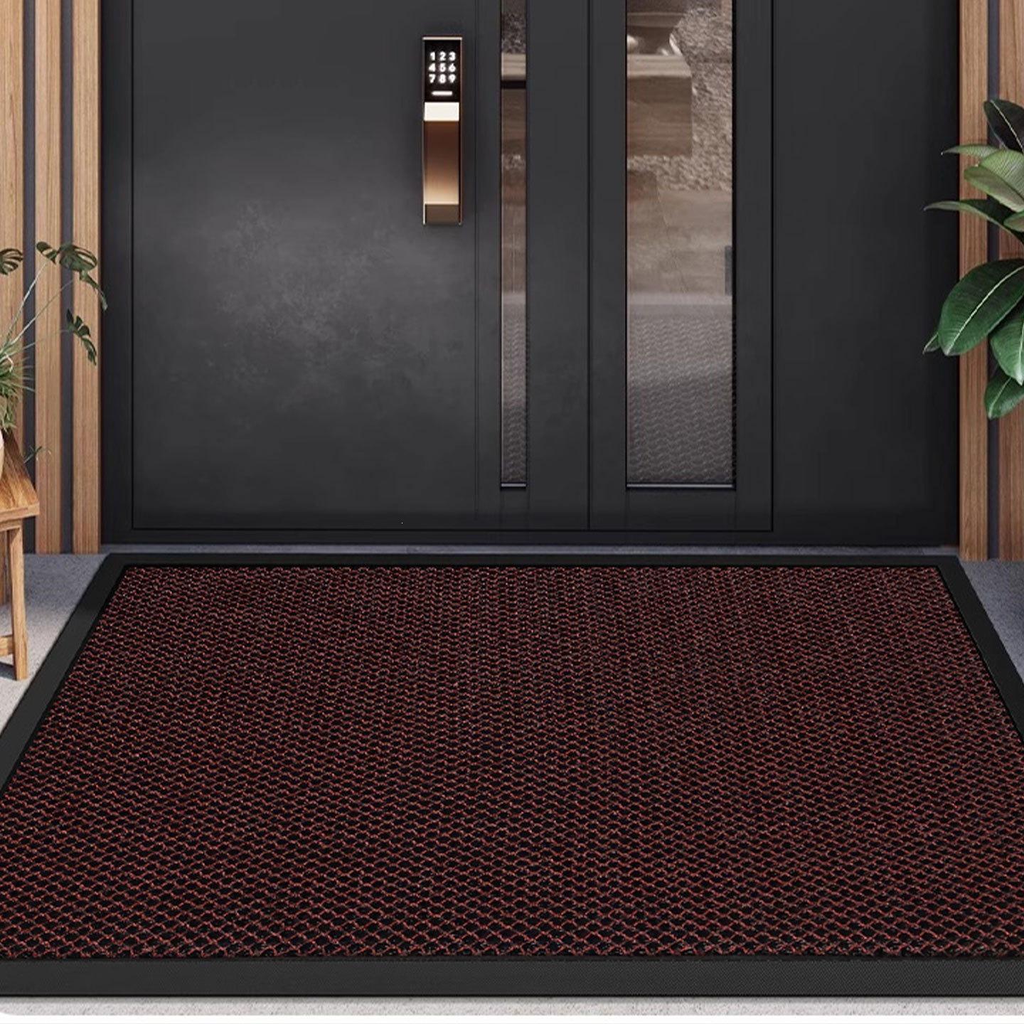 Premium Non-Slip Elastic Loop Doormat: Wear-Resistant, No Shedding, Easy-Clean Entry Mat 50x80cm