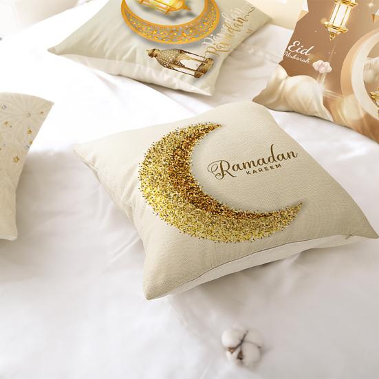 Pillow Case Breathable Festive Microfiber Modern Festival Home Sofa Soft Pillow Cushion Cover for Dorm