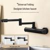 OEING Wall-Mounted Foldable Kitchen Mixer Faucet