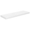 VidaXL Étagère murale flottante Blanc brillant 80x23,5x3,8 cm MDF