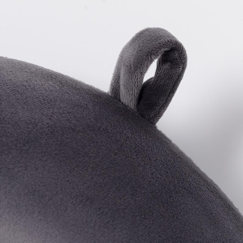 Solid Color Memory Foam Memory Pillow U-shaped Pillow Soft Comfortable Travel Neck Office Nap Pillow Car Airplane Headrest