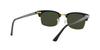Clubmaster Square 130331 52mm Ray-Ban Men's Sunglasses, 0RB3916, G-15 Green,