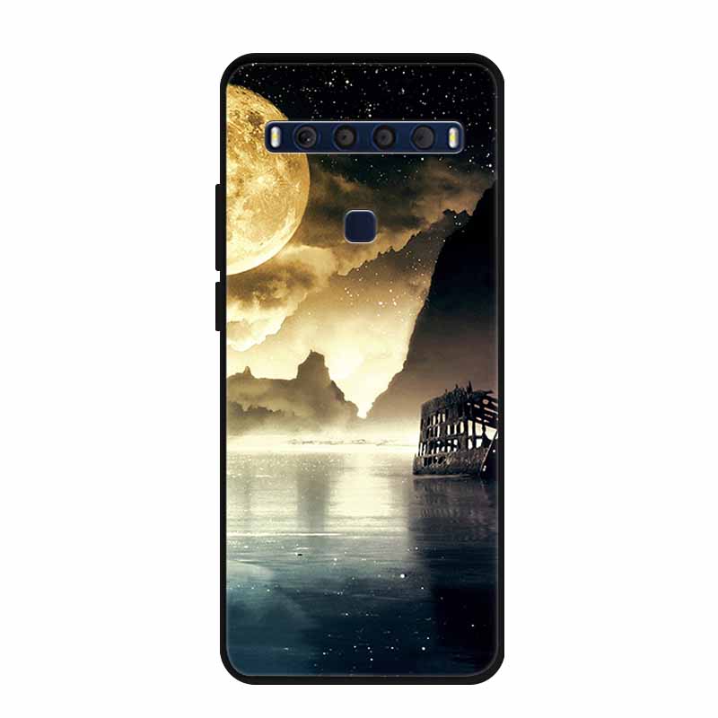 For TCL 10L Case Cool Fashion Silicone Soft TPU Phone Covers for TCL 10 Lite Case 10Lite Coque for TCL10L T770H T770B 4187U Bag