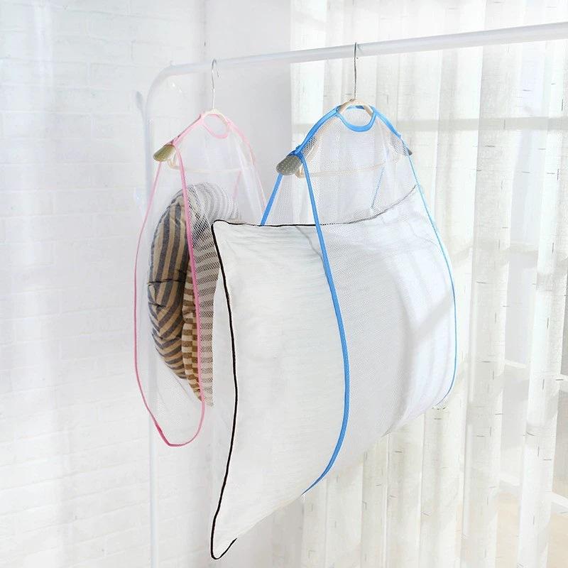 1/2pcs Multi-Functional Laundry Drying Net for Pillows and Toys, Fabric Care, Space-Saving and Organizing Mesh Bag