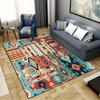 Native American Pattern Carpet Rug for Living Room Bedroom Home Sofa Decoration,Kids Play Non-slip Floor Mat