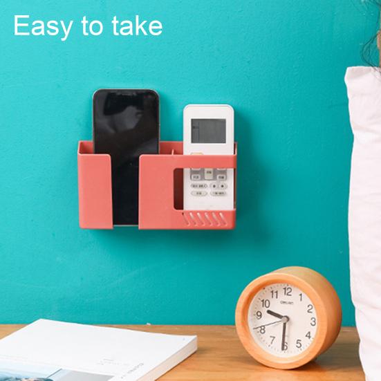 Handyhalter Handy-Fernbedienung Multifunktionale Wandmontierte Aufbewahrungsbox Organizer für Wohnen