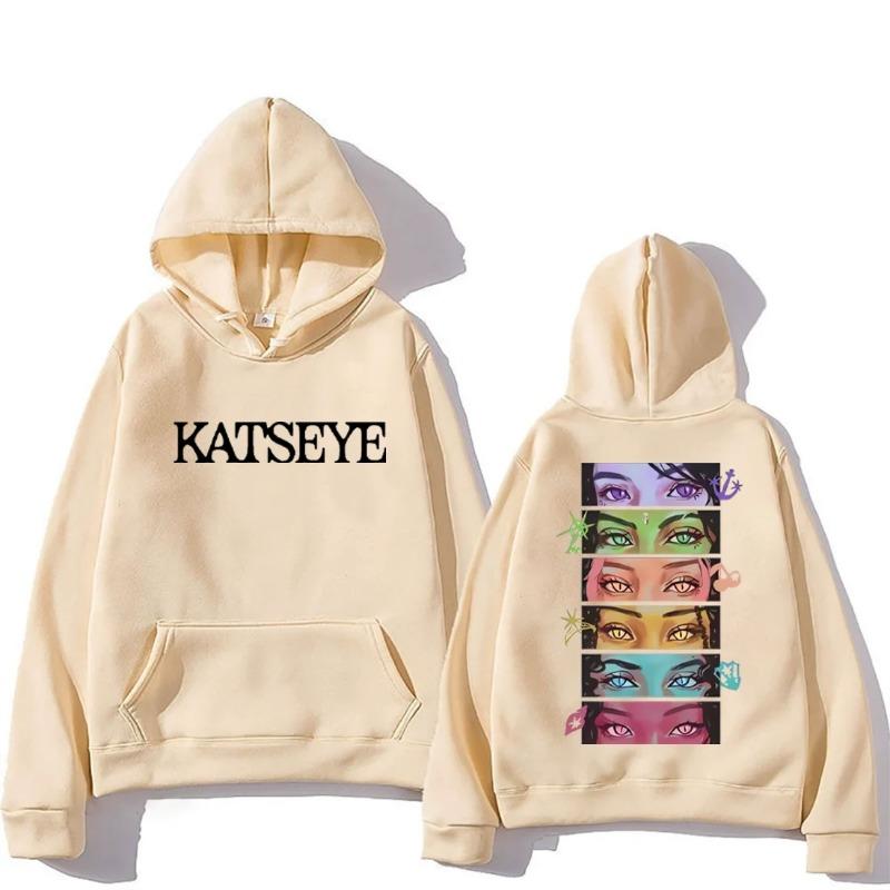 Sudadera Con Capucha Con Gráficos De Grupo De Chicas Coreanas KATSEYE Para Hombres Y Mujeres Ropa De Calle De Moda Vintage